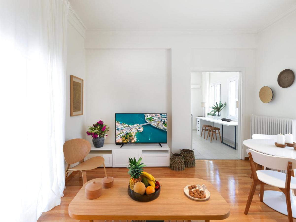 Modern Penthouse Overlooking Halkis Chalkís Extérieur photo